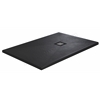 Just Trays Natural Stone 1600mm x 1000mm Shower Tray - Haworth Black