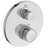 Ideal Standard Ceratherm Navigo Built-in Thermostatic 1 Outlet Round Shower Mixer - Chrome 