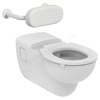 Ideal Standard Contour 21 Wall Hung 750mm Projection Rimless Toilet w/ SmartGuard - White