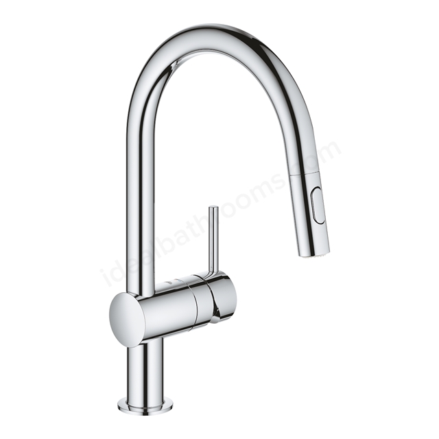 Grohe Minta Single-Lever Deck Mounted Kitchen Sink Mixer - Chrome