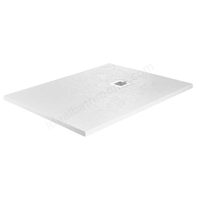 Just Trays Natural 1400mm x 1000mm Shower Tray - Runswick Cream