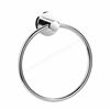 Scudo Delta Wall Mounted Towel Ring - Chrome