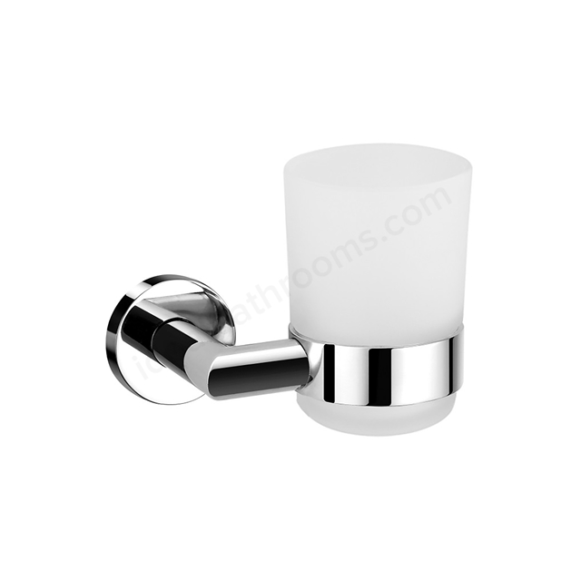 Scudo Delta Wall Mounted Tumbler Holder - Chrome