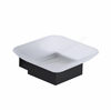 Scudo Mono Wall Mounted Soap Dish Holder - Matt Black