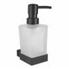 Scudo Mono Wall Mounted Soap Dispenser - Matt Black