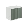 Scudo Alfie 540mm x 476mm x 16mm  Fluted Drawer Front - Reed Green