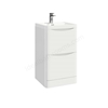 Scudo Bella 496mm x 800mm x 448mm Floorstanding Unit - White