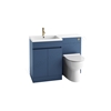 Scudo Empire 500mm x 810mm x 250mm Floorstanding WC Unit - Blue