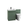 Scudo Empire 500mm x 810mm x 250mm Floorstanding WC Unit - Green