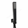 Scudo Square Handset Single Function - Matt Black 