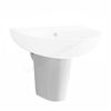 Scudo Deia Semi Pedestal - White