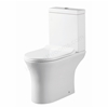 Scudo Deia 607mm x 425mm x 370mm Rimless Open Back WC Pan - White