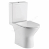 Scudo Middleton 590mm x 400mm x 360mm Rimless Open Back WC Pan - White
