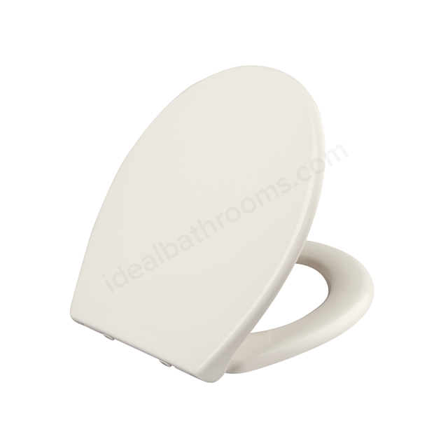 Scudo Duroplast Universal Round Top Fix Soft Close Seat - White