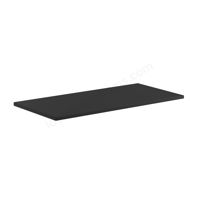 Scudo Alfie 800mm x 400mm x 16mm Worktop - Matt Black