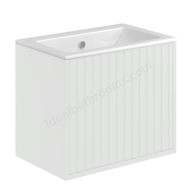 Scudo Alfie 600mm 1 Tap Hole Vanity Basin - White