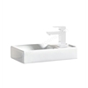 Scudo Lanza 400mm x 220mm x 80mm Cloakroom Basin - White