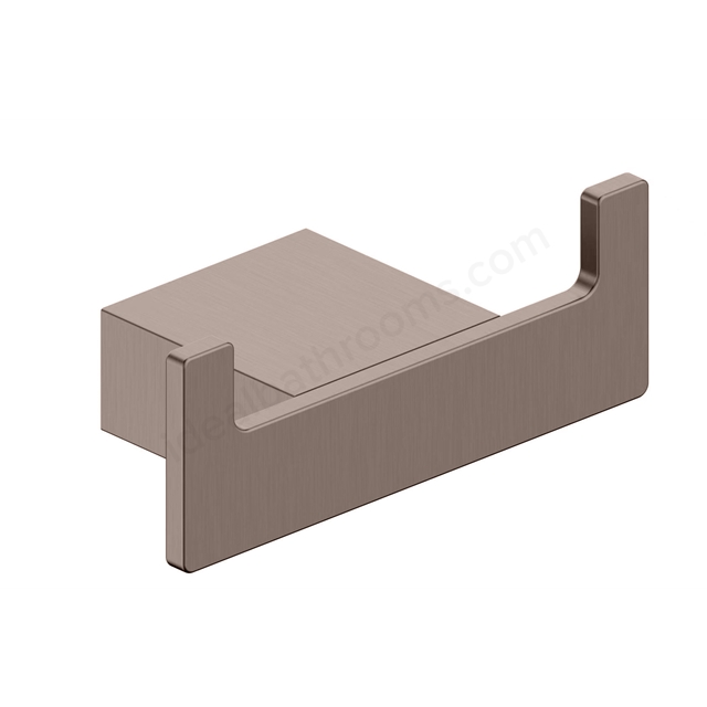 Scudo Monza Wall Mounted Robe Hook - Brushed Bronze