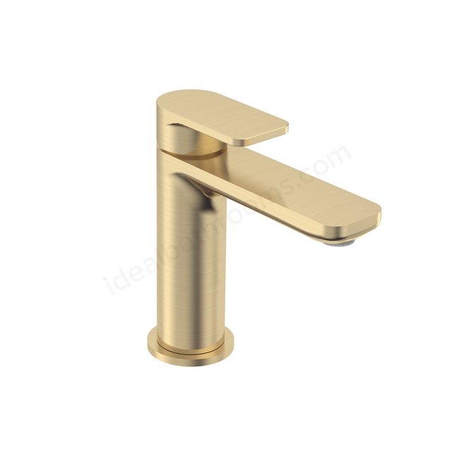 Tavistock Savour Basin Mixer Brushed Brass