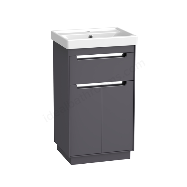 Tavistock Acumen 500 Floorstanding  Basin Unit - Storm Grey