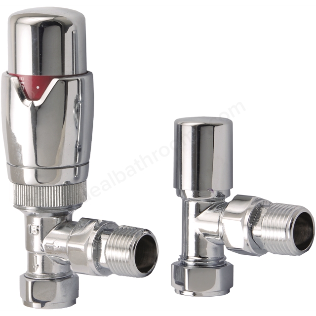 Scudo Designer Twin Pack TRV, Chrome, Angled