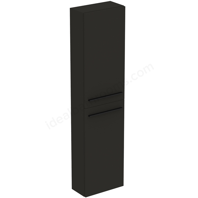 Ideal Standard i.life S 400mm Compact Tall Column Unit - Carbon Grey Matt