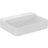 Atelier Conca 60cm no taphole washbasin; no overflow; ground; white