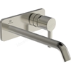 Atelier Joy single lever built-in basin mixer with 220mm spout; silver storm