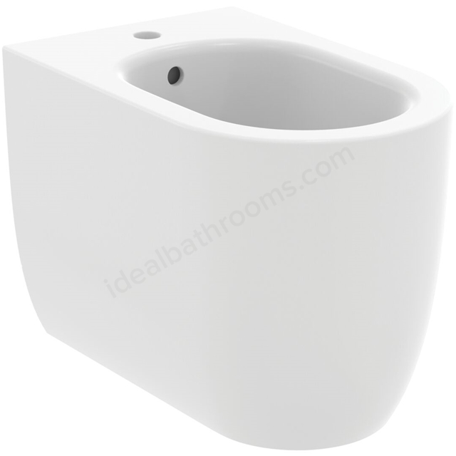 Atelier BLEND CURVE Back to wall bidet- silk white