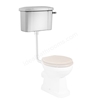 Tavistock Vitoria Low Level Cistern - White