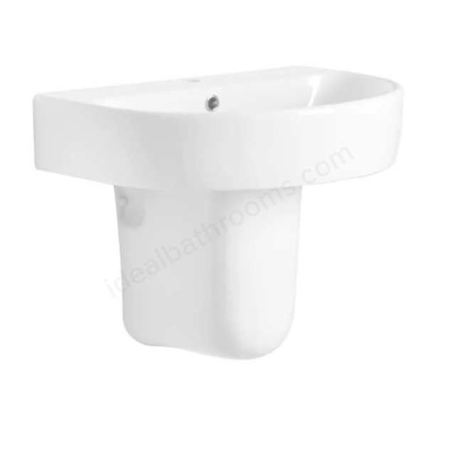 Tavistock Aerial 330mm x 240mm x 270mm Semi Pedestal - White