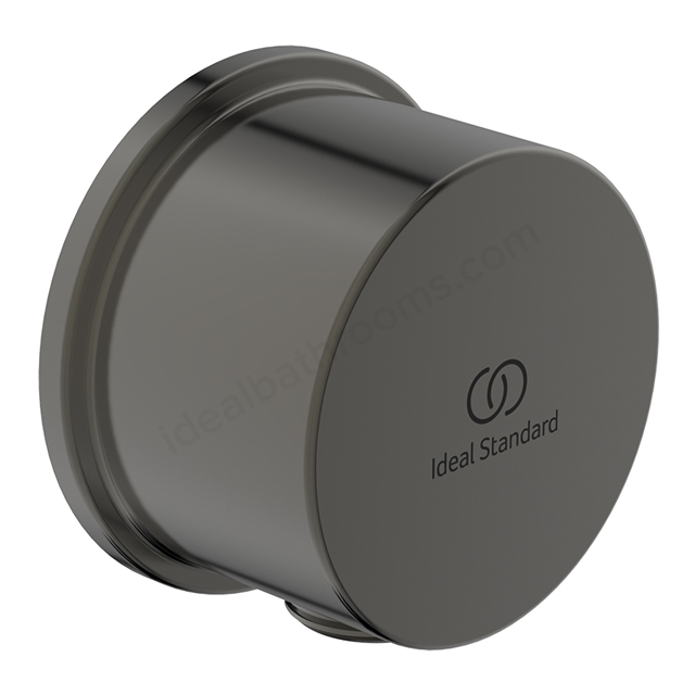 Atelier Idealrain Round Wall Elbow - Magnetic Grey 