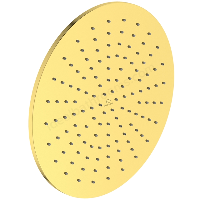 Atelier Idealrain Round 300mm Rainshower Head - Brushed Gold