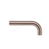 Scudo Core cloakroom brass spout 200mm Brushed Bronze