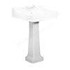 Tavistock Vitoria Full Pedestal - White