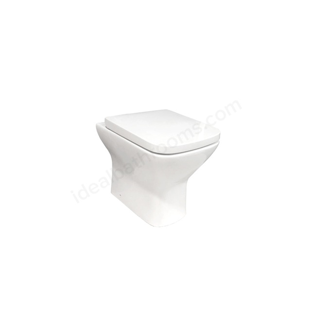 Scudo Porto Rimless Back to wall Pan & Seat