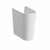 VitrA S50 Half Height Pedestal for 55 cm Basin - White