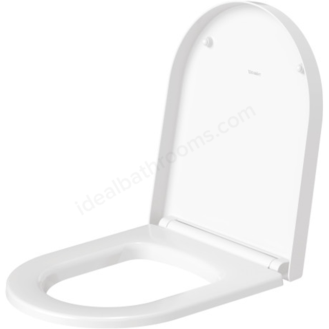 Duravit Me by Starck toilet seat and cover, white, soft close