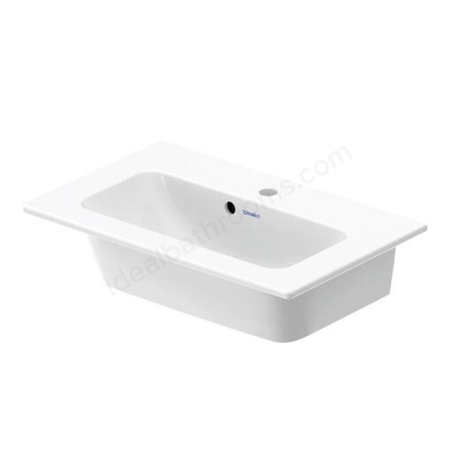 Duravit Me by Starck 630 x 400mm 0 Tap Hole Compact Basin - White