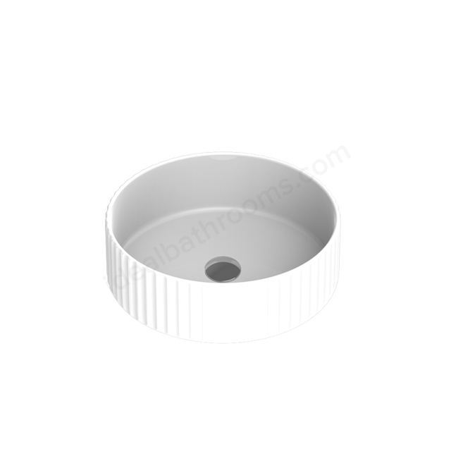 Tavistock Cadence 355x355mm Fluted Countertop Basin