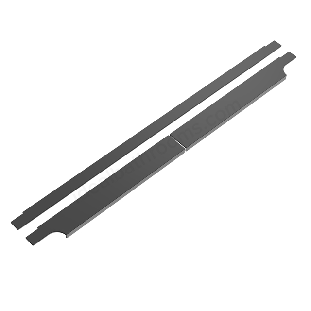 Tavistock Match 1200mm Handle (x2) And Trim - Black