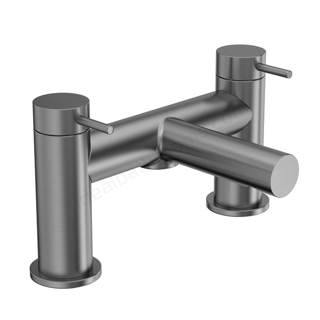 Tavistock Anthem Deck Mounted Bath Filler - Gunmetal