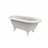 Tavistock Vitoria 1535 x 775 x 620mm Double Ended Roll Top Bath - White