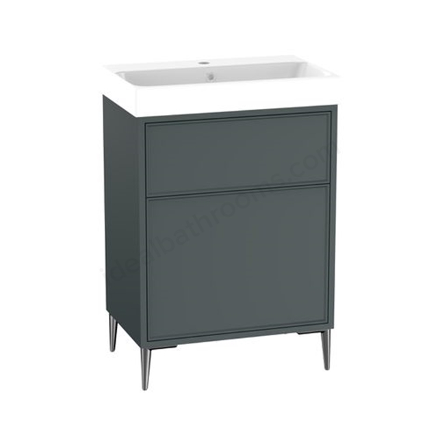 Tavistock Arlington 600 Vanity Unit - Viridian Green