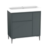 Tavistock Arlington 800 Vanity Unit - Viridian Green