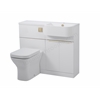 Tavistock Match 1000mm Unit & Basin Right Handed - Gloss White