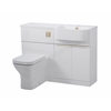 Tavistock Match 1200mm Unit & Basin Right Handed - Gloss White