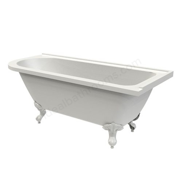 Tavistock Vitoria 1700 x 750 x 640mm Right Hand Corner Shower Bath - White 