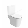 Tavistock Compass Square Open Back Close Coupled WC Pan - White