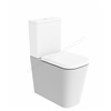 Tavistock Compass Square Comfort Height Close Coupled Fully Enclosed WC Pan - White